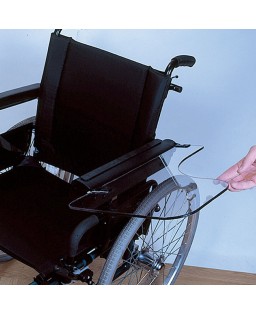 Demi-tablettes universelles pour fauteuil roulant - Demi-tablette gaucher 833038.G PROVIDOM 54