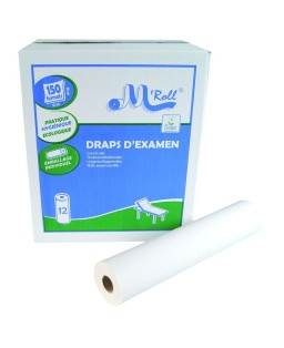 Drap ouaté recyclée lisse 2x18gr x12 - 135 formats 802043 PROVIDOM 54