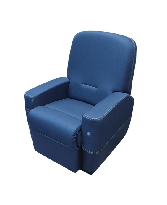 Fauteuil releveur ILEM - Bleu 821133.BLEU PROVIDOM 54