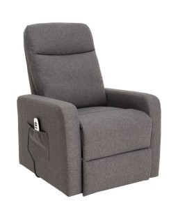 Fauteuil releveur Mint 1 ou 2 moteurs - Microfibre Taupe - 1 moteur 821046.TAUPE PROVIDOM 54