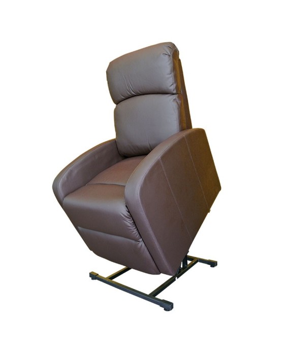Fauteuil releveur Primo Confort - Simili-cuir Chocolat 821012.CHOC PROVIDOM 54 Fauteuil releveur Primo Confort - Simili-cuir Chocolat 821012.CHOC PROVIDOM 54