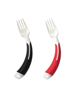 Gamme de couverts Henro Grip enfant/ado - Rouge - Cuillère pour droitier 813225.R PROVIDOM 54