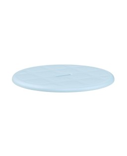 Assise souple ronde pour tabouret de douche Capri rond - Gris 812293.G PROVIDOM 54