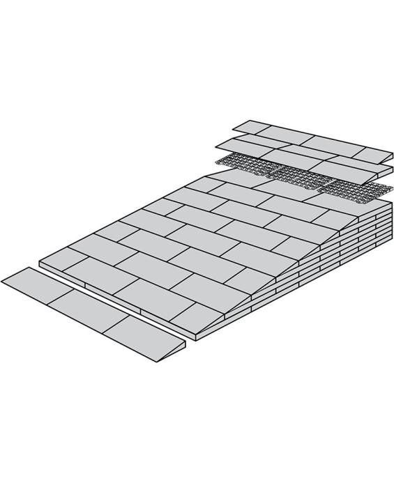 Plan inclinés ramp kit Excellent Systems - Kit 4 - 75 cm 826183 PROVIDOM 54