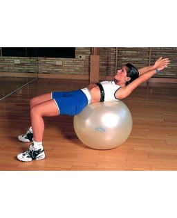 Ballon fitness Gymnic Plus - Blanc nacré - 65 cm 403064 PROVIDOM 54