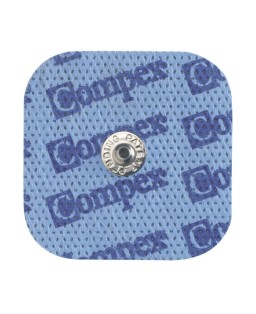 Sachet électrodes Snap Compex - 2 x 50 mm x 100 mm 835105 PROVIDOM 54