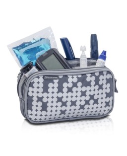 Trousse isotherme pour insulune et accessoires - Gris 863282.ARGENT PROVIDOM 54