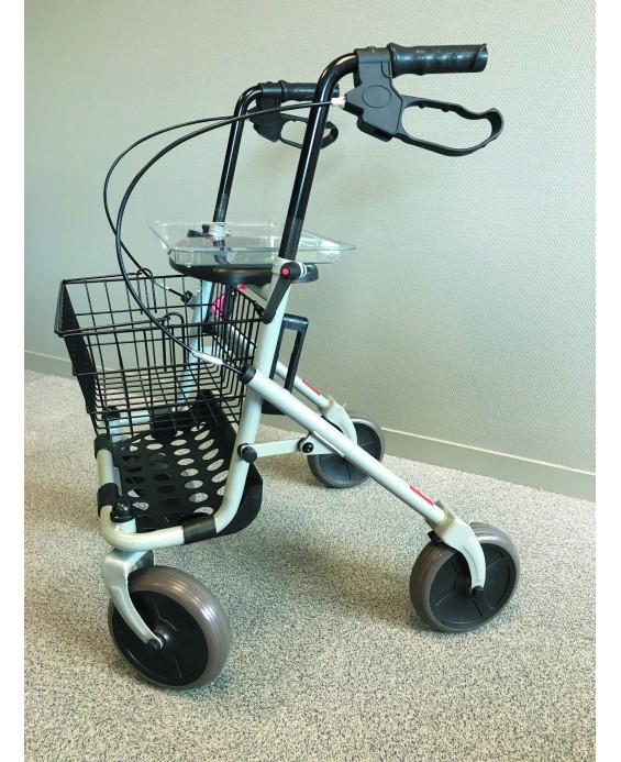 ROLLATOR PRIMO 4 roues photo lifestyle ROLLATOR PRIMO 4 roues photo lifestyle