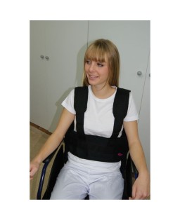 Ceinture abdominale à bretelles pour fauteuil roulant 829015 PROVIDOM 54